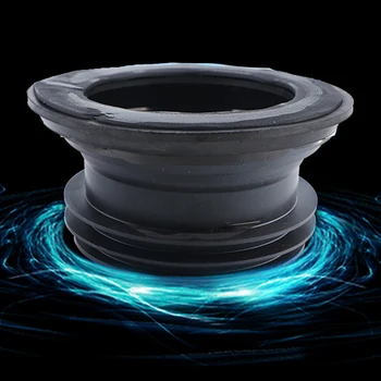 

Odor Resistant Spill Drain Pipe Accessory Toilet Flange Bowl Replacement Sealing Ring Practical Deodorant Donut Durable Fitting