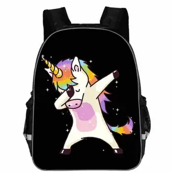 

11 13 16-inch Unicorn Printing Backpacks For Adolescent Girls School Laptop Mochila Knapsack Leisure Daily Rucksack Knaspack