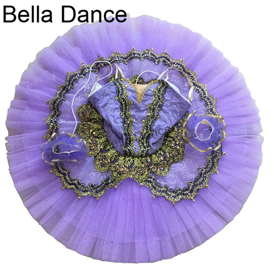 Professional Ballet Tutus Lilac Platter Stage Costume BT8941H Girls Classical Performance Ballerina Nucracker Tutu Kids | Тематическая