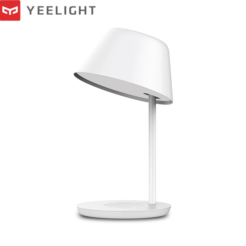 xiaomi yeelight masa lambasi akilli wifi dokunmatik dim led masa lambasi pro kablosuz sarj masa lambasi icin mijia app apple homekit smart remote control aliexpress
