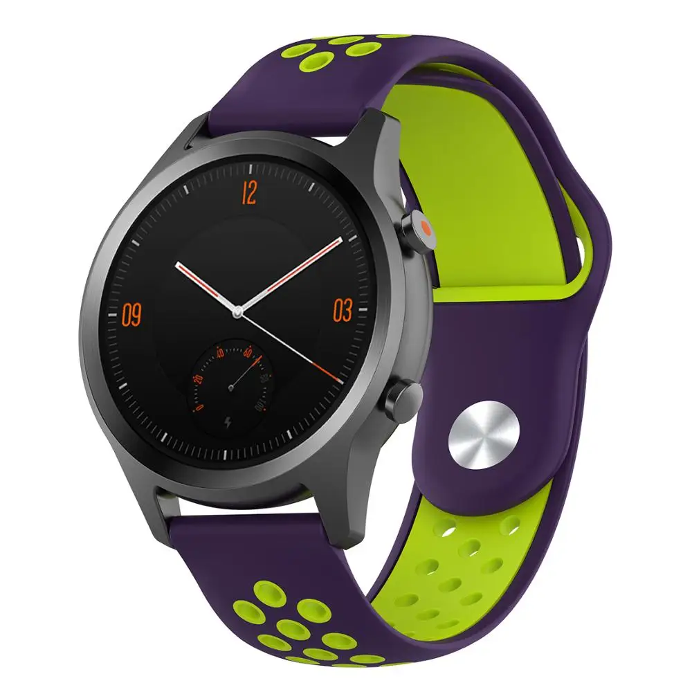 Силиконовый ремешок для смарт-часов POLAR IGNITE, ремешок для часов для POLAR Vantage M, сменный Браслет, Браслеты - Цвет: Purple Green