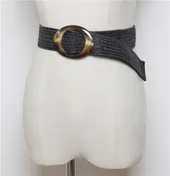 Джинсовый женский ремень, модный дизайн, Женские поясные ремни с пряжкой, кожаный ремень, высокое качество, пояс для девочек, платье SW235