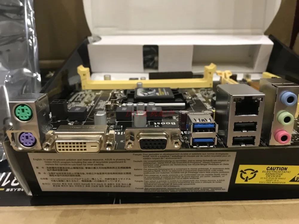 Новая настольная Материнская плата Asus H81M-K H81 Socket LGA 1150 i3 i5 i7 DDR3 16G Micro-ATX оригинальная материнская плата горячая распродажа