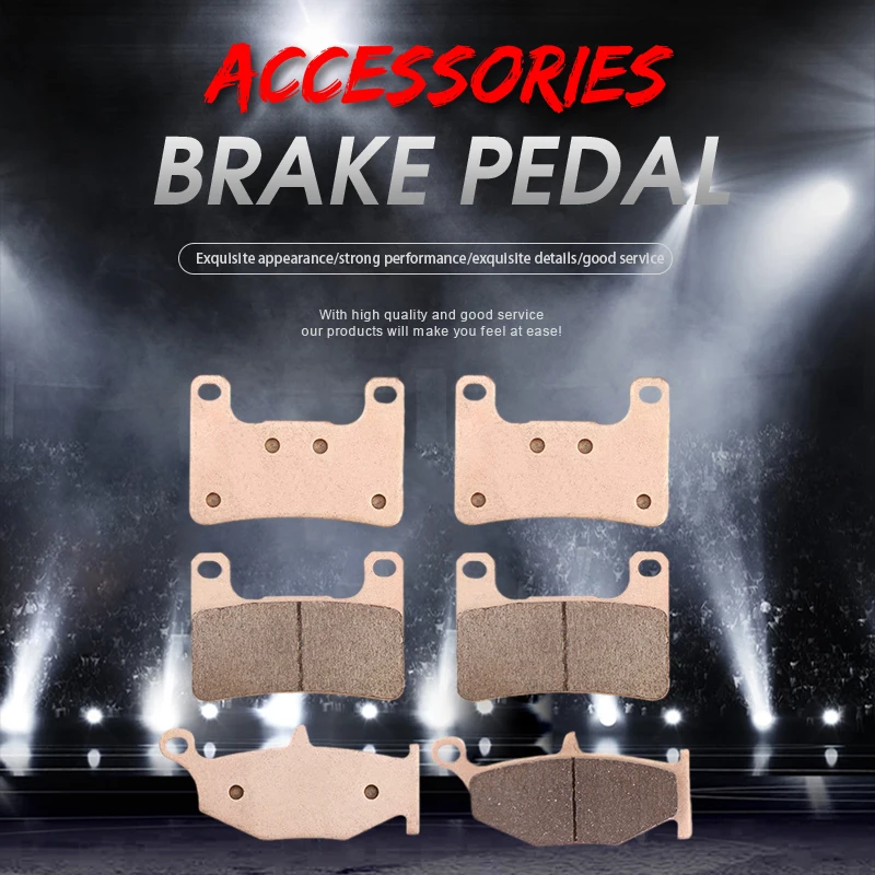 

SUZUKI GSXR600/750 2006-2007 K6 GSXR600/750 2008-2009 K8 Motorcycle Front Rear Brake Pads Safety Protection Equipment