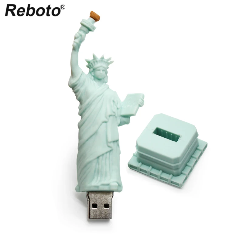 USB флеш-накопитель, 128 ГБ, 64 ГБ, элегантная статуя Богиня Свободы, карта памяти, 32 ГБ, 16 ГБ, мини-флешка для ключей, u-флешка для ПК