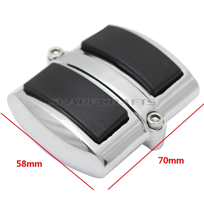 Педаль тормоза для мотоцикла Pad Обложка для Kawasaki Vulcan VN 800 900 1500 1600 1700 Yamaha V-Star XVS650 XVS950 XVS1100 1300 классический
