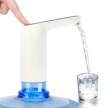 

Water Bottle Pump Automatic Drinking Water Pump Universal Electric Water Dispenser Upgrade Touch Button Drinking Water Jug Pump