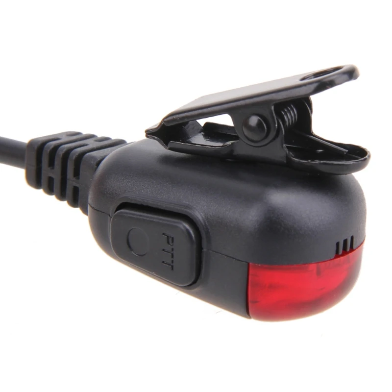 2 контактный микрофон для наушников с гарнитурой PTT Kenwood Baofeng UV5r 888s радио|Наушники