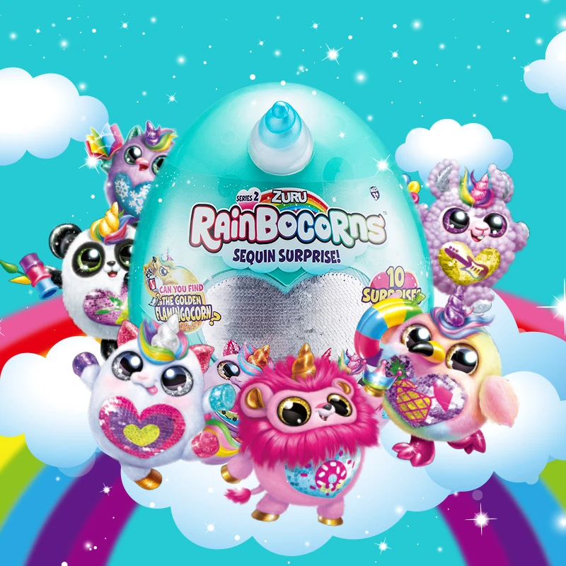 rainbow unicorn sequin surprise