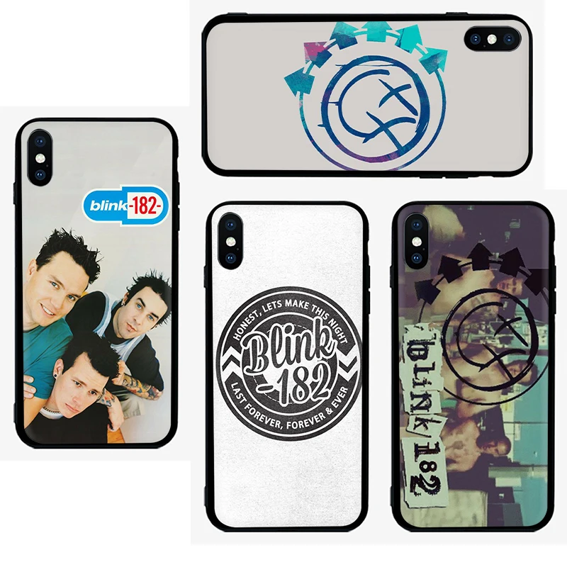 Blink 182 Мягкий силиконовый чехол для телефона чехол для iPhone 5 5S SE 6 6s 7 8 Plus X XR XS 11 pro Max