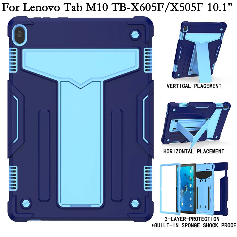 Противоударный чехол для планшета Fundas Lenovo TabM10 Tab M10 X605 X605F X605L X505 N X X505F X505L ПК