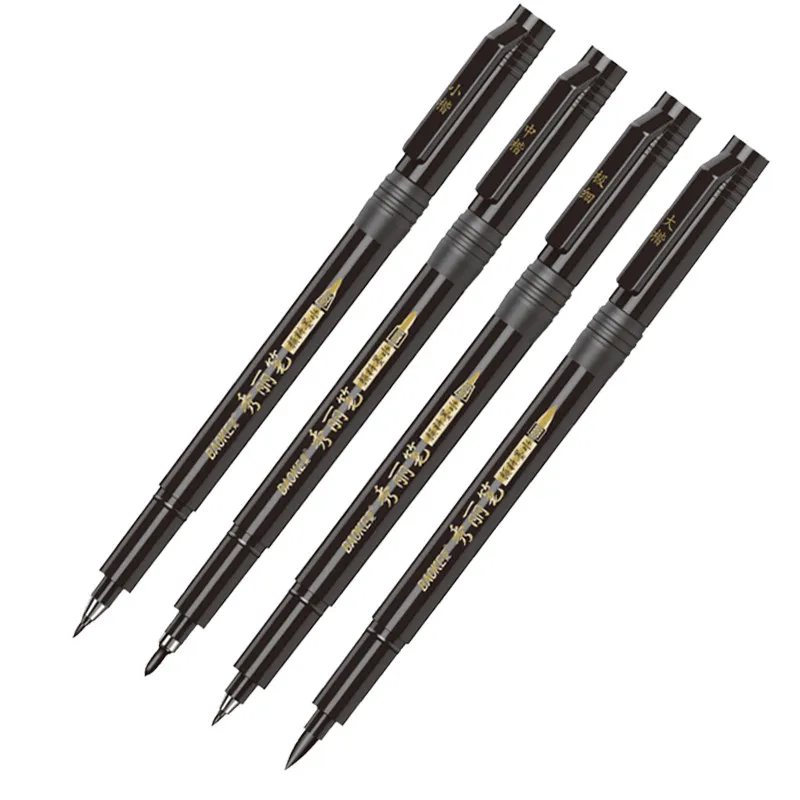 Large capacity brush pen With filled ink Calligraphy Pen Markers Art Writing Office School Supplies Stationery Studen