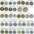 Модный Подарок Bitcoin Bit Coin Litecoin Ripple Ethereum Doge Cardano IOTA FIL Криптовалюта Металлическая монета с демонстрационной подставкой