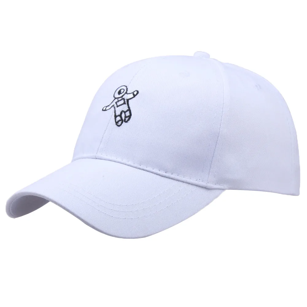 Dad Hat Emberoidery Astronaut, однотонные бейсболки, унисекс, для женщин, мужчин, девочек, шляпа от солнца, Snapback, модные летние шапки, регулируемые# D