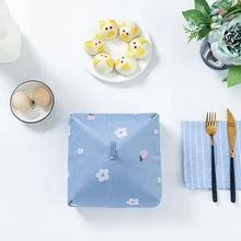 Складная крышка для еды, сохраняющая тепло, изоляционная алюминиевая фольга, кухонная крышка для дома, пикника, теплоизоляционная Пылезащитная крышка