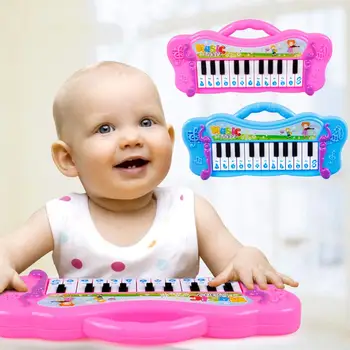 

Kids Mini Electronic Piano Keyboard Musical Toy with 7 Pre-loaded Demo Songs