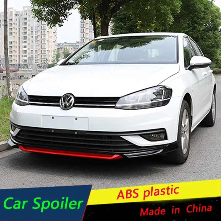 Защита для переднего бампера Volkswagen Golf 7 защитный диффузор 2018 новый комплект