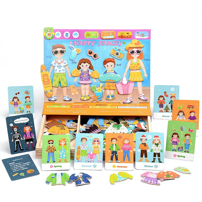 magnetic dress up toys