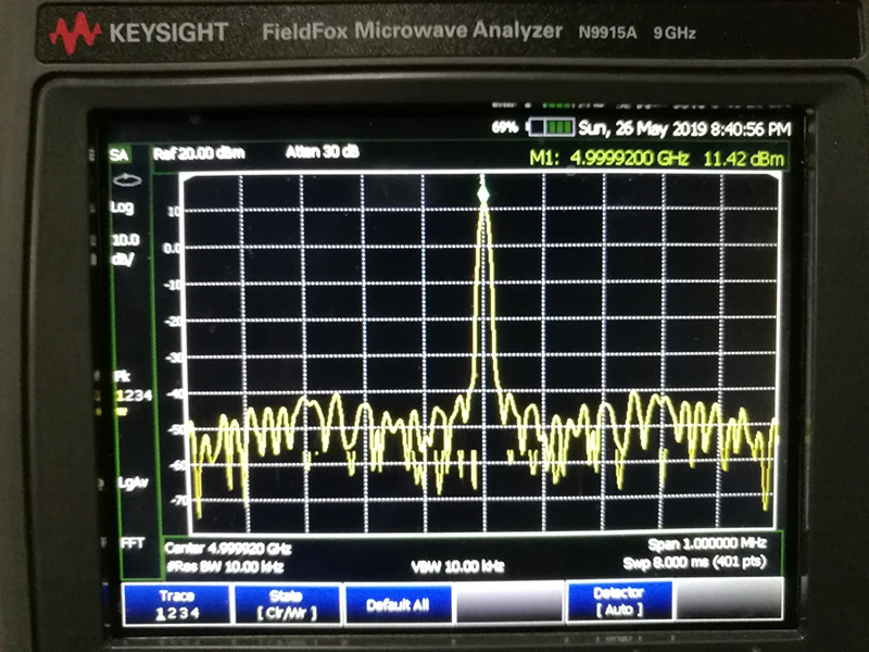 LMX2582 Частотный Синтезатор Модуль PLL фазовый блокированный контур 20 м-5,4 г Высокочастотный источник СВЧ сигнала источник развертки