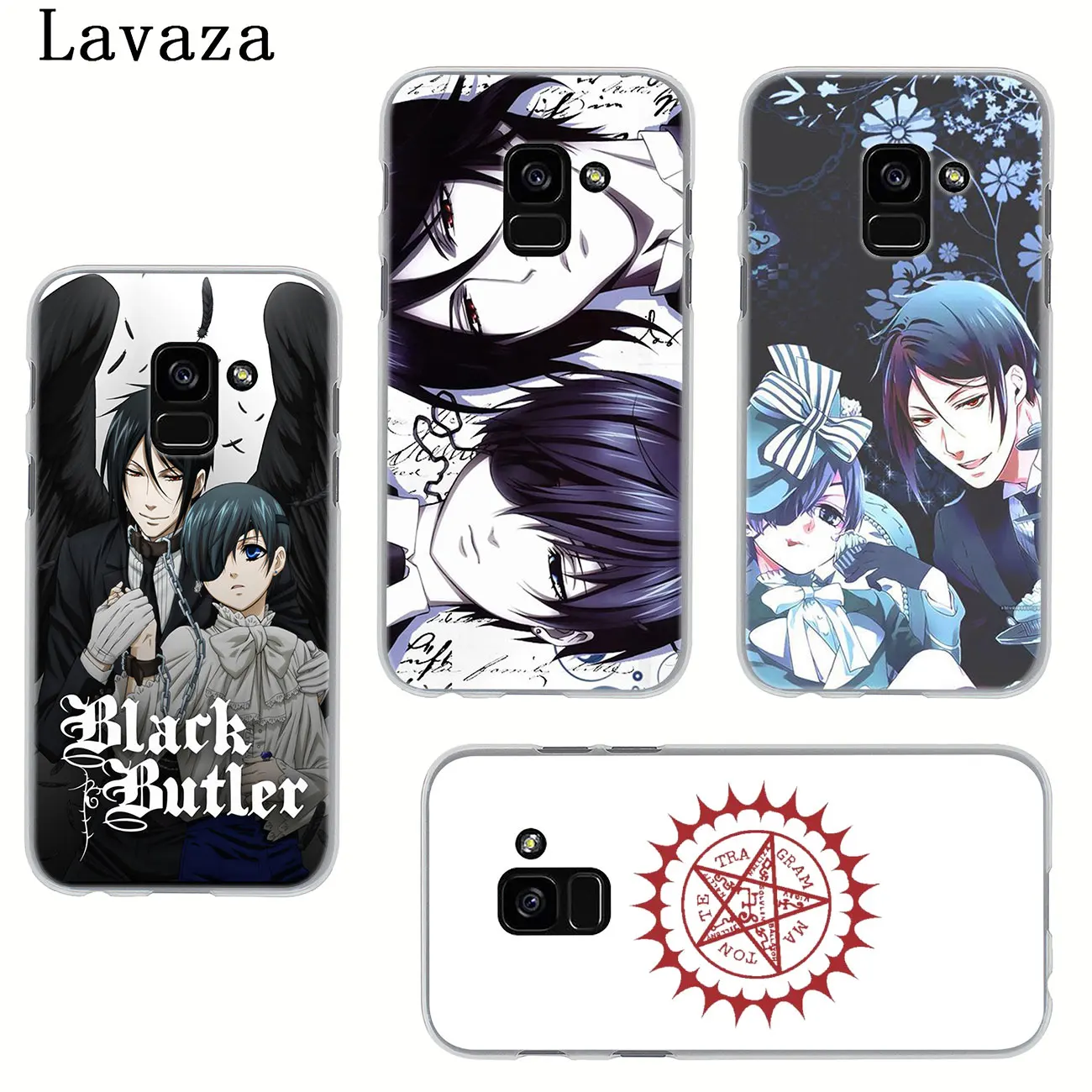 Чехол для телефона Lavaza Black Butler Kuroshitsuji Samsung Galaxy Note 10 9 8 A9 A8 A7 A6 Plus 2018 A3 A5 2015 2016 2017