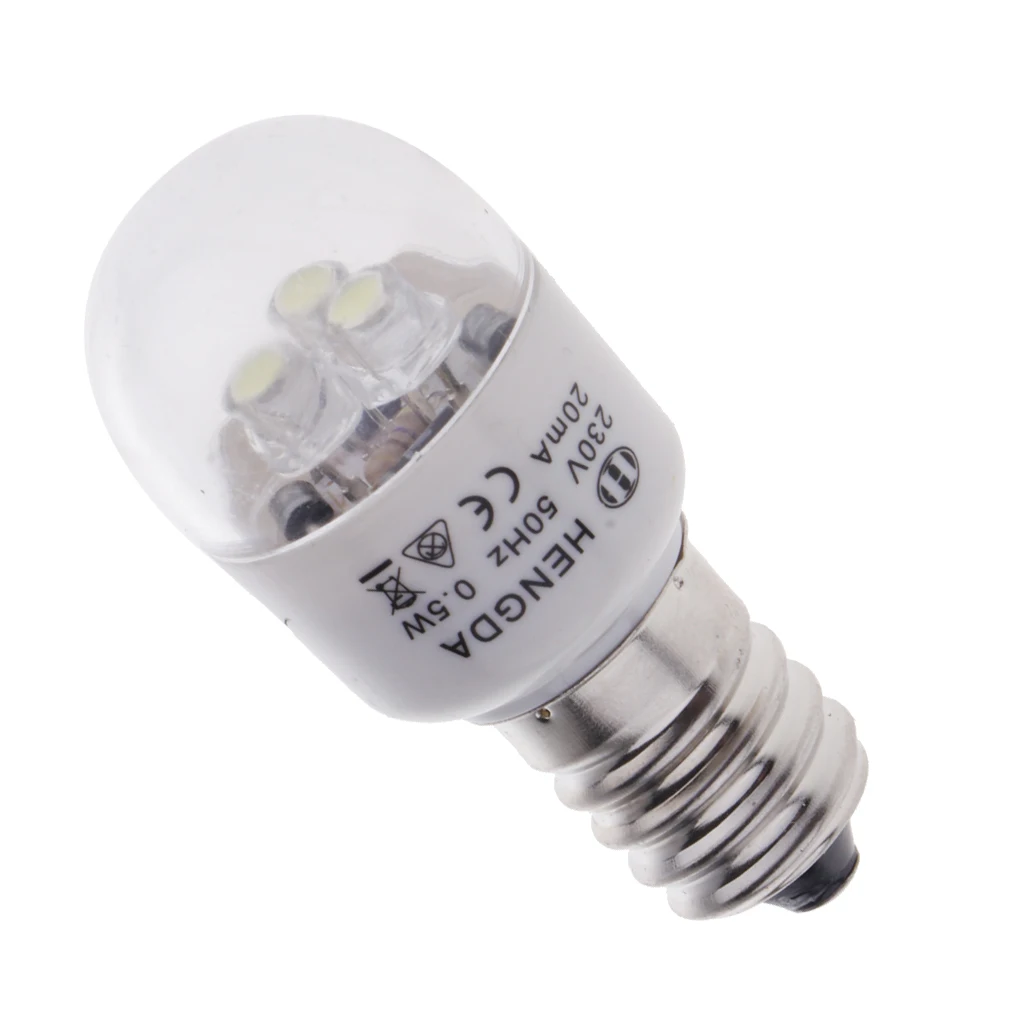 LED Replacement Bulb For Sewing Machine, 0.5W Bulb For Singer Sewing Machine Lamp Screw Mount