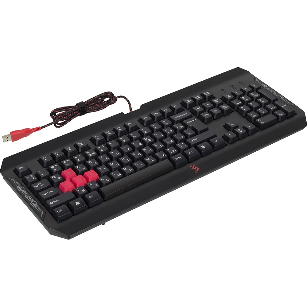 Клавиатура A4 Bloody Q100, черный