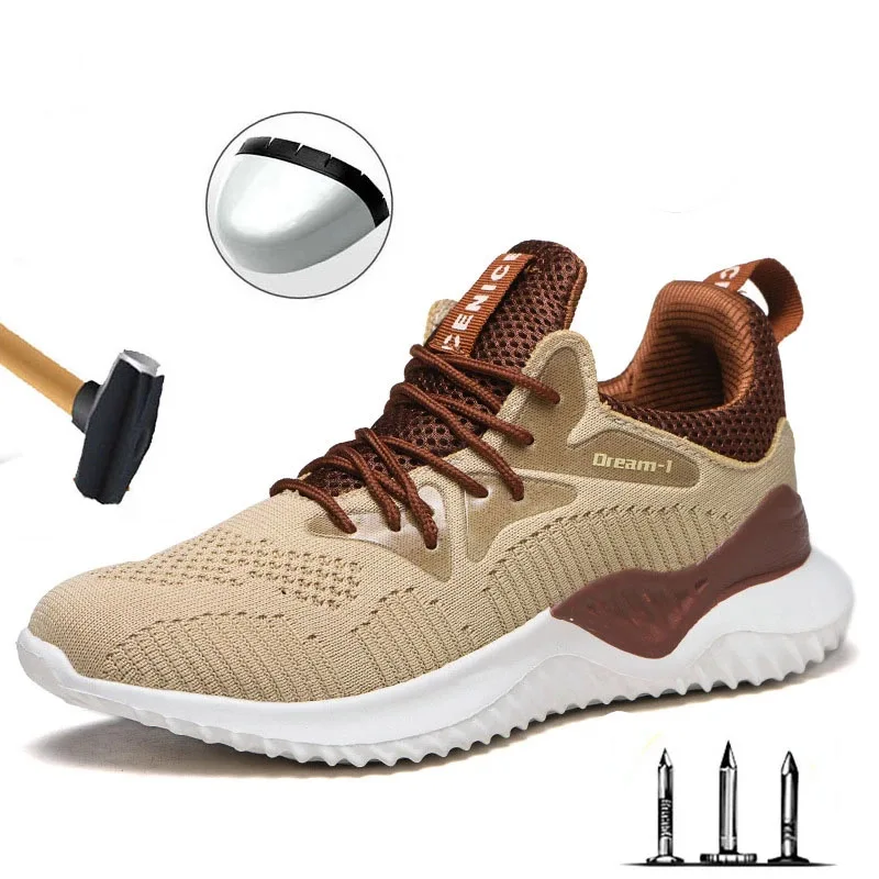 Breathable Shoes Steel-Head Indestructible Women New And Anti-Puncture