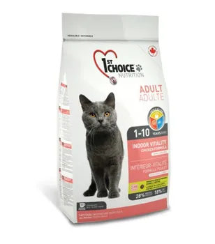 

1st choice food for home cats vitality 5.44 kg chicken