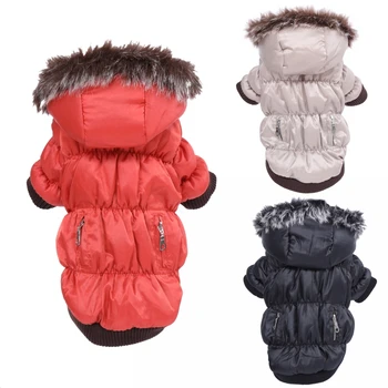 

Warm Winter Dogs Clothes Removable Hood Dogs Parkas Pet Dogs Coats Jacket Clothing for Dogs Teddy Chihuahua XS S M L Xl 2XL