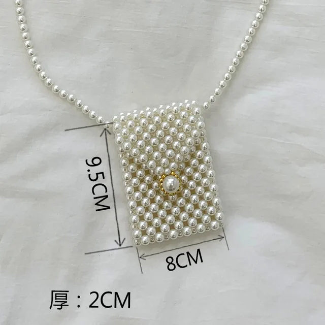 Mini Pearl Bag Handmade Vintage EVA Beaded Fashion Banquet Party Shoulder Bag Female 2019 Wedding Bags Luxury Women's Coin Purse A1