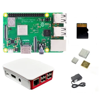 

Raspberry Pi 3 Model B+ (Plus) Built-In Broadcom 1.4Ghz Quad-Core 64 Bit Processor Wifi Bluetooth And Usb Port With Case(Us Plug