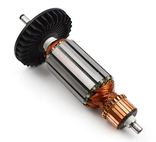 Rotor 220 В/240 В арматурный роторный якорь статора Замена поля для Makita 9523NB 9524NB 9523 NB 517303-0 518835-0 угловая шлифовальная машина - Цвет: Rotor