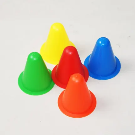 8CM Windproof flat flower pile skating pile cup corner mark skating roller skates obstacles foot mark training props