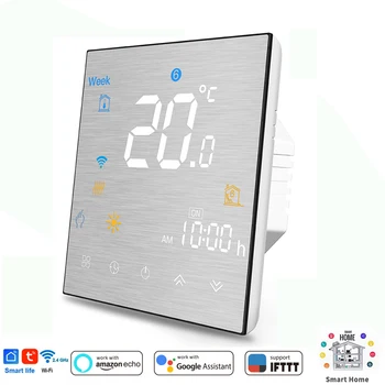 

WiFi Smart Thermostat Temperature Controller For Water/Electric Floor Heating Water/Gas Boiler Works For Alexa Google Home IFTTT