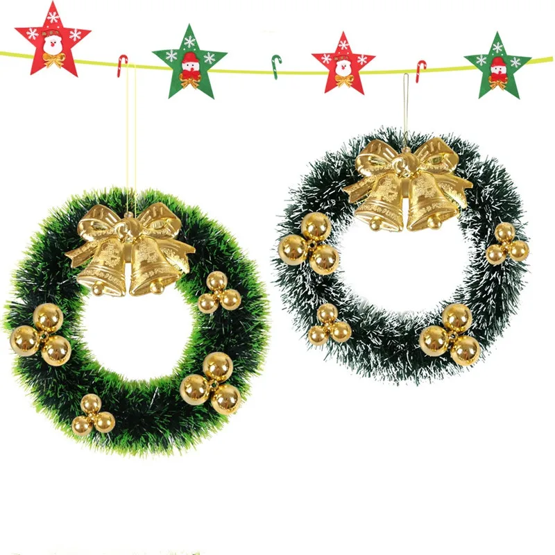 10 шт. рождественские украшения для дома Рождественская елка Золотой бант аксессуары бубенчики украшения для рождественской елки новогодний декор Navidad