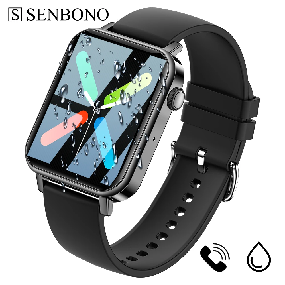 Смарт-часы SENBONO X39 мужские/женские водонепроницаемые IP67 с циферблатом |