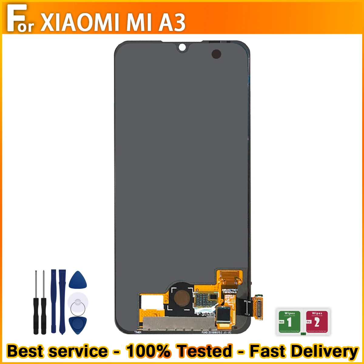 ЖК-дисплей Super TFT для Xiaomi MI A3 с сенсорным экраном в сборе сменный ЖК-экран без