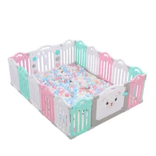 Детская игровая забор с ковриком для ползания, для детской игровой площадки, детская безопасная забор, для помещений, детский манеж, парк развлечений