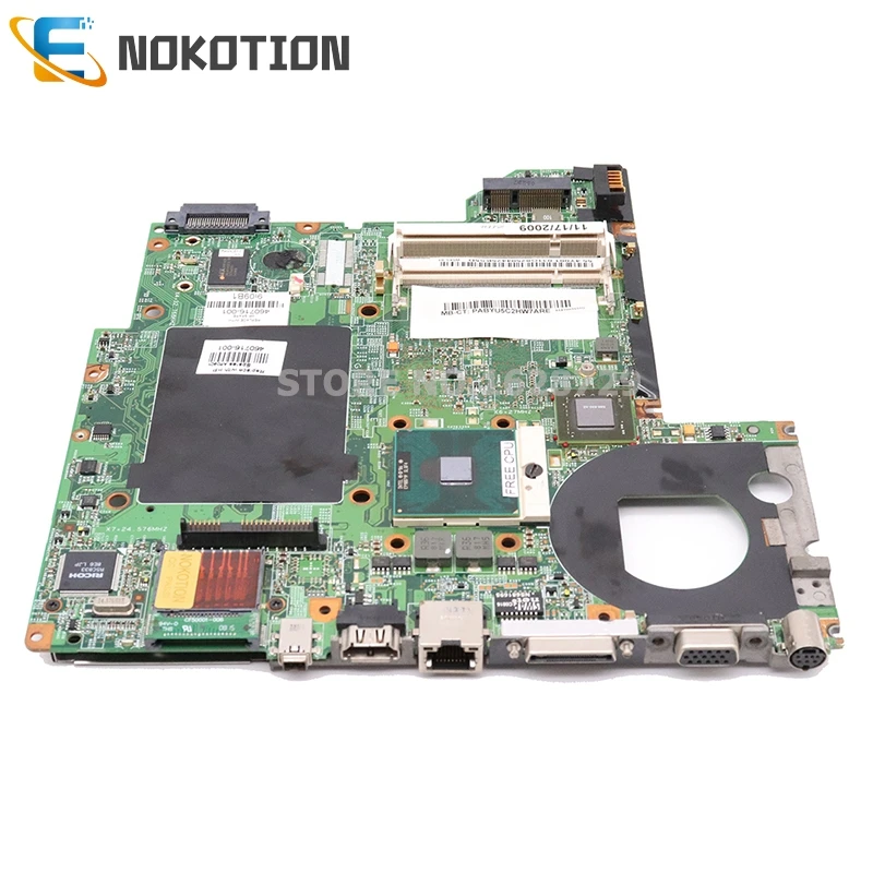 NOKOTION 460716-001 448596-001 для hp DV2000 V3000 материнская плата для ноутбука G86-631-A2 обновления графического процессора