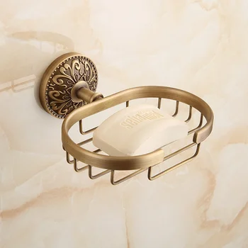 

Bathroom hardware accessories Soap blasket holder brass dish antique soap holder soap box bathroom soap shelf holder