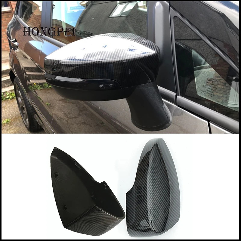 Exterior Rearview Mirror Cover Housing Case For Ford Ecosport 20132018