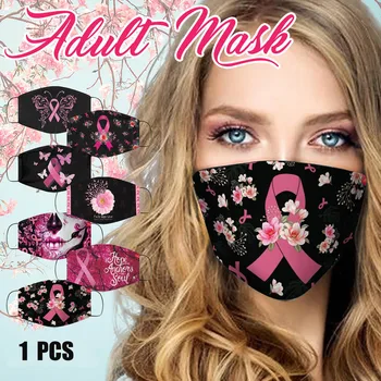 

1 Pc Adult Face Mask Cute Printing Washable And Reusable Mascarillas Windproof Breathable Mondkapjes Mouth Caps Facemasks Маска