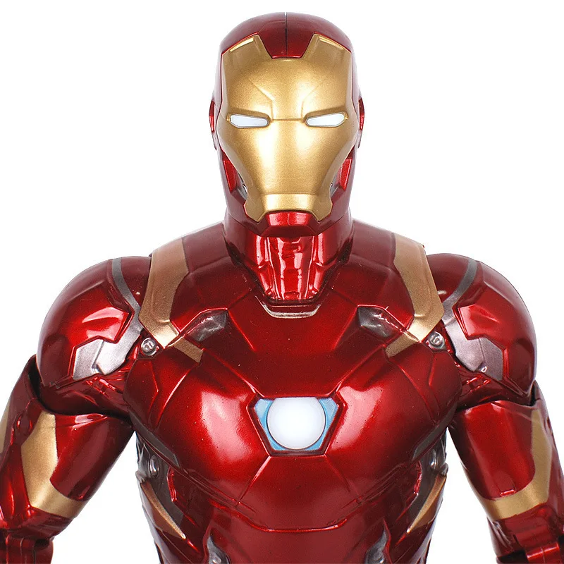 Marvel легенды 2019 новые игрушки ПВХ 40 см Железный человек Капитан Америка действие Фигурки Мстителей фильм Модель Коллекционная кукла