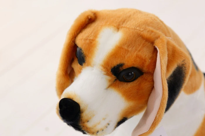 1 шт. 30-90 см мягкие животные плюшевые Beagle Реалистичная игрушечная собака гигантская собака игрушка Реалистичная декорация для дома с животными Детские игрушки подарок для детей