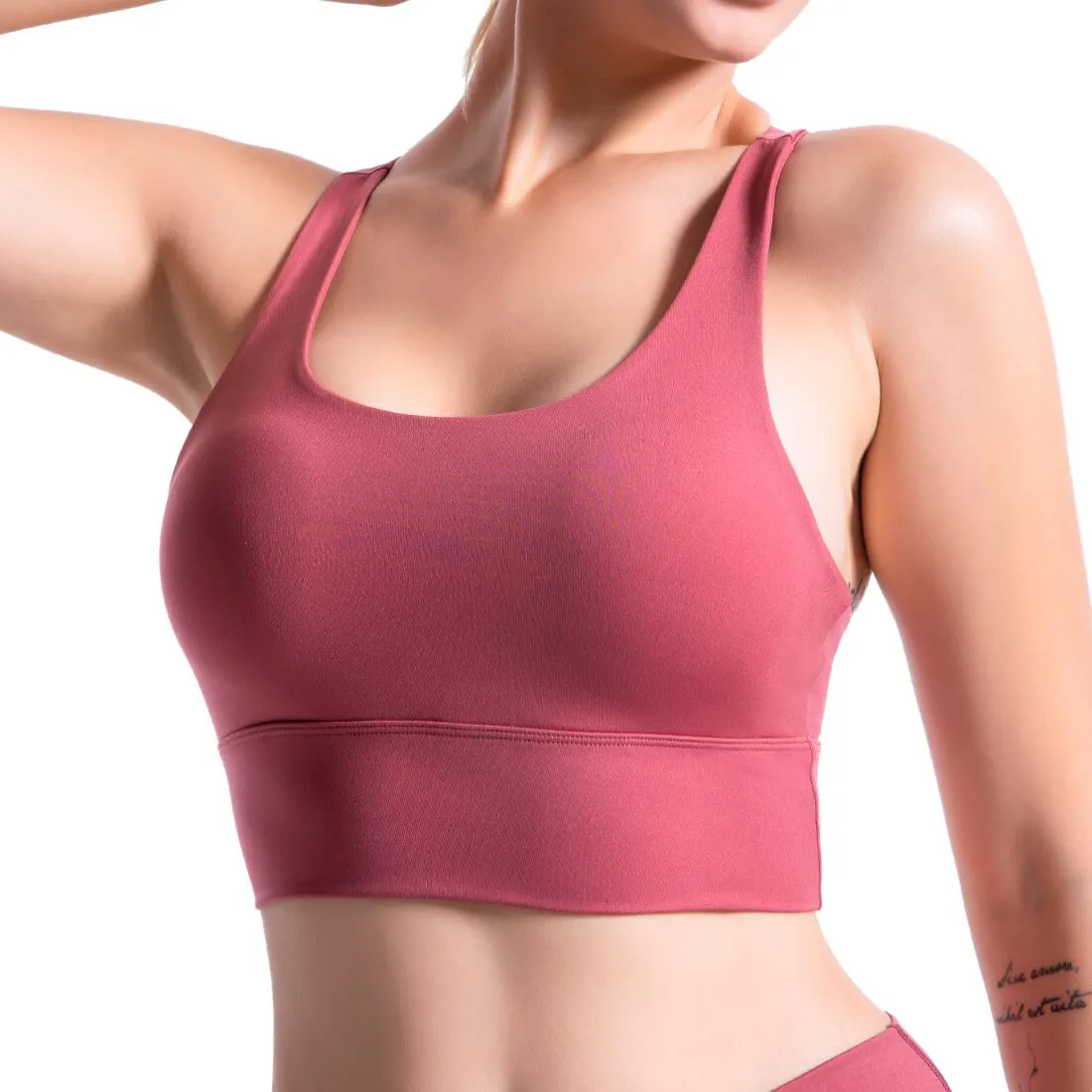 

Women Sexy Sport Bras Strappy Sports Bra High Gym Bra Top Sport Yoga Fitness Crop Top Running Workout Bras