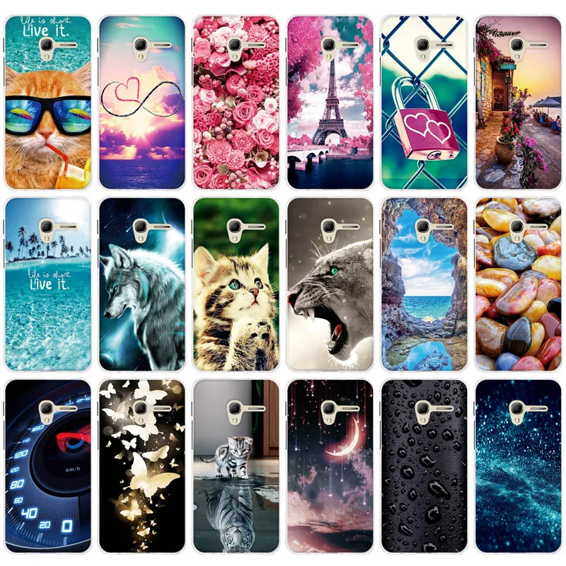 Чехол для Alcatel One Touch Pop 3 5 дюймов мягкая искусственная кожа Fundas 0 &quot5015 5015D 5065A 5016A