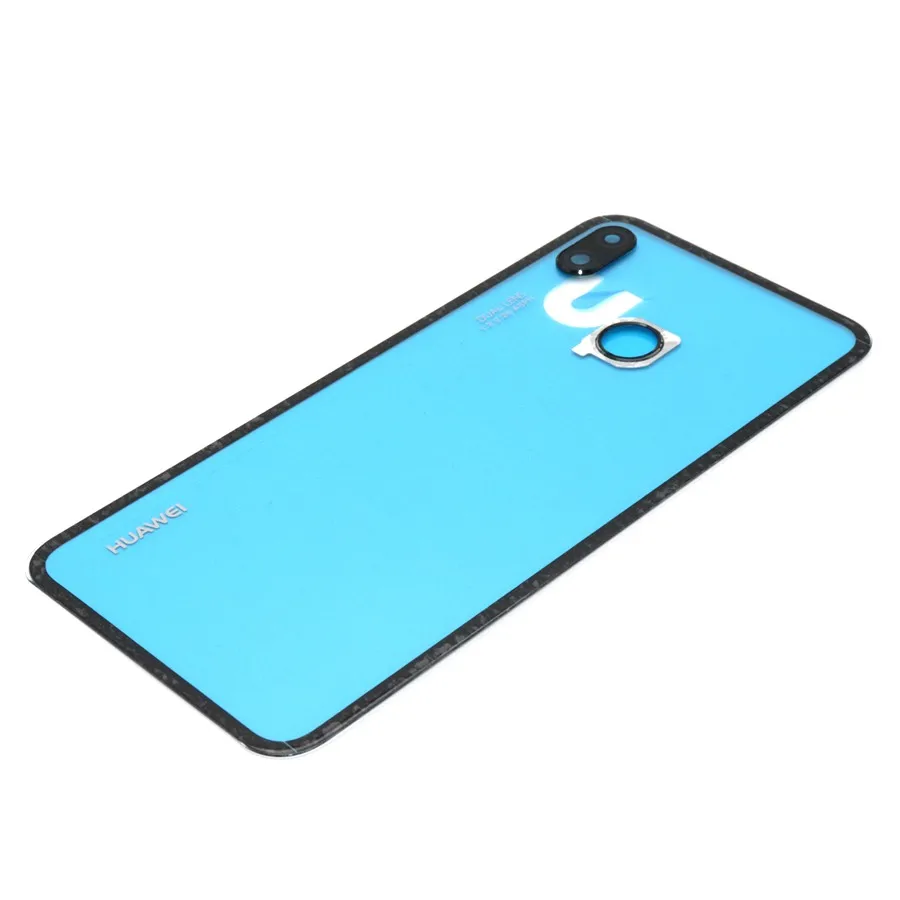 Для huawei P20 Lite Задняя крышка батареи задняя дверь Чехол стеклянная панель для huawei P20 Lite задняя крышка+ объектив камеры+ кнопка отпечатков пальцев