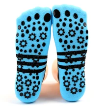 Носки для йоги женские профессиональные танцевальные носки для пилатеса и балета Спортивные Тапочки Противоскользящий хлопок велосипедный носок для йоги защита пятки