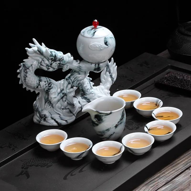 

Automatic Tea Set Andrew Dragon Creative Dawdler Make Tea Infusion Of Tea Organ Ceramics Defence Difficult To Handle Or Manage