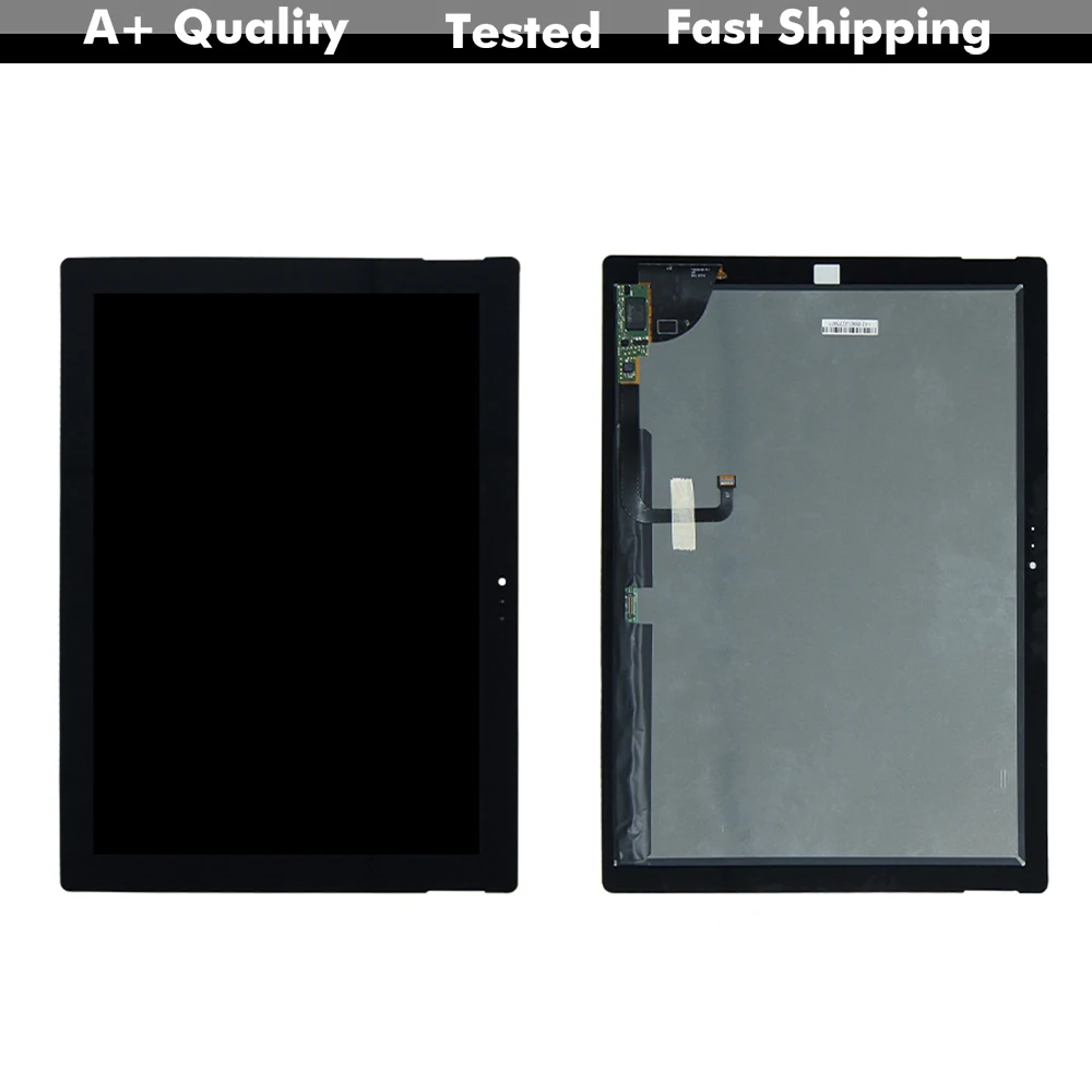 Beste Voor Microsoft Oppervlak Pro3 Pro 3 (1631) TOM12H20 Lcd scherm Digitizer Touch Screen Panel Glas Montage Voor Pro3 Lcd Display